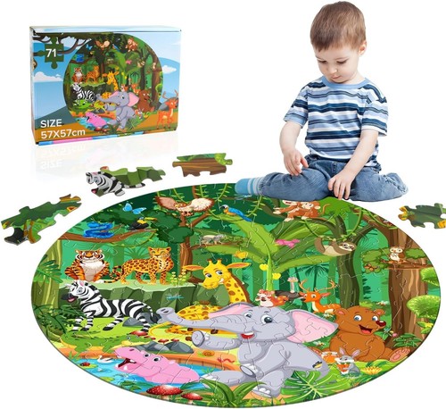 Dschungeltiere puzzle für - dschungeltiere,