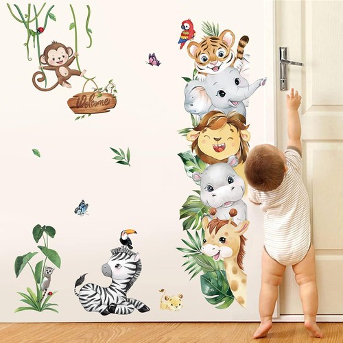 Wandsticker dschungel tiere - wandsticker,