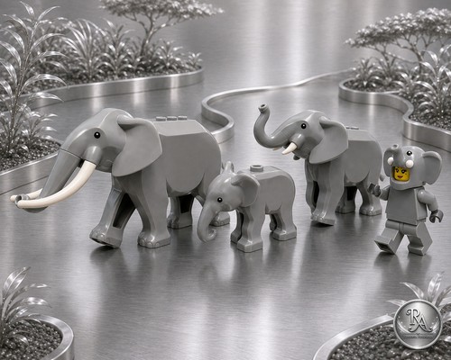 Lego elefantenfamilie tiere - lego®,