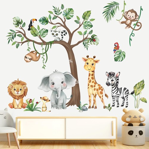 Wandsticker dschungel - wandsticker,