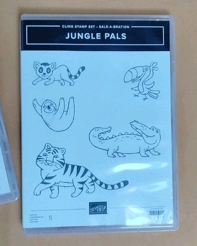 Stampin jungle pals - stampin, up