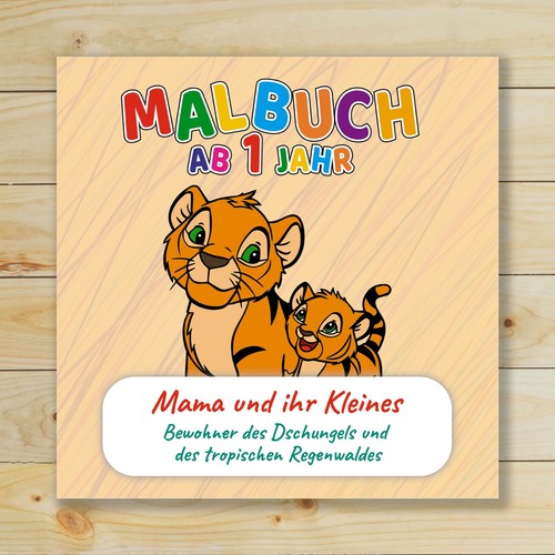 Malbuch für kleinkinder 1 - ab,