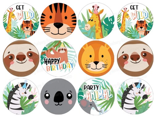 Tiere safari geburtstag - tiere,