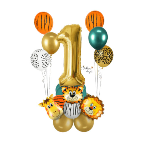 Dschungel ballon set xxl - ballon,