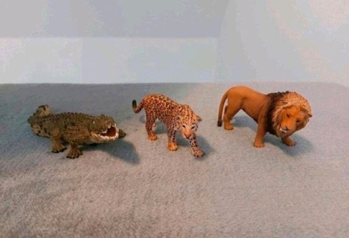 Schleich dschungeltiere 3 - dschungeltiere, (3