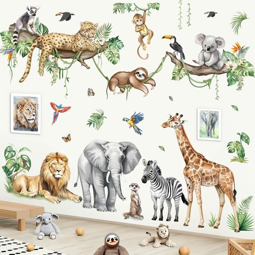 Wandsticker dschungel tiere - dschungel,